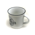 White Los Angeles Espresso shot mug