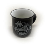 Black Los Angeles Espresso shot mug