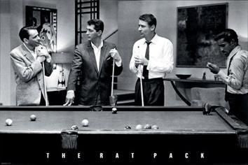 The Rat Pack 'Pool' Poster