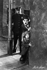 Charlie Chaplin "The Kid" Poster