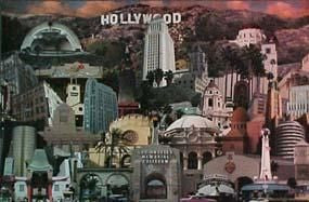 Hollywood Scenes Poster