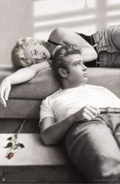 Marilyn Monroe & James Dean Poster