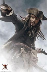 Pirates of the Carribean 3, Johnny Depp Poster