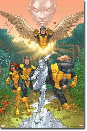 Marvel Xman Class Group Poster