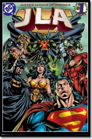 The Justice League Dc Comic Poster