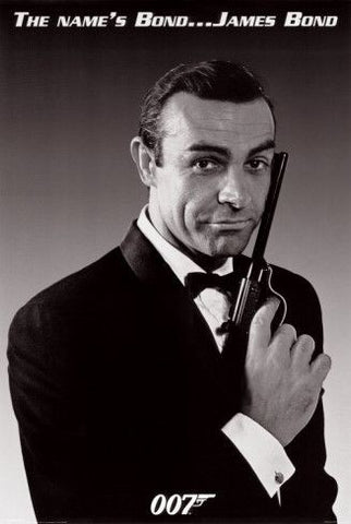 James Bond -"The Name is Bond" Poster