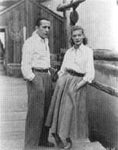 Humphrey Bogart and Lauren Bacall