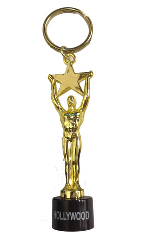 Trophy star key chain