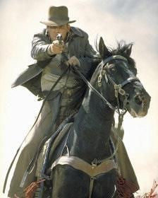 Harrison Ford as "Indiana Jones"