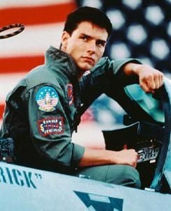 Tom Cruise in  Top Gun