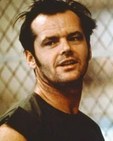 Jack Nicholson in "One Flew Over the Cuckoo's Nest"