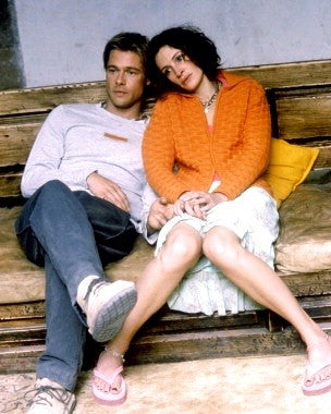 Brad Pitt and Julia Roberts  - The Mexican movie still