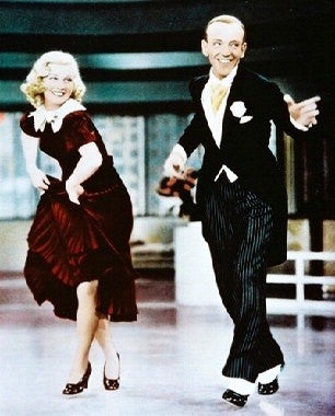 Fred Astaire and Ginger Rogers movie still
