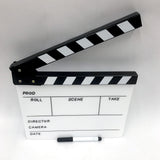 White Director's Clapboard Gallery Image