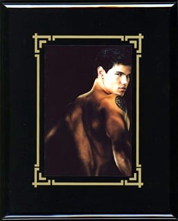 Taylor Lautner in New Moon framed picture