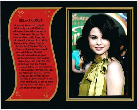 Selena Gomez commemorative