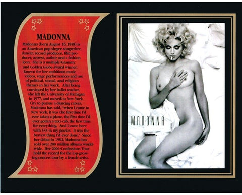 Madonna commemorative