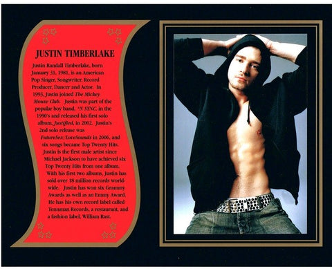 Justin Timberlake commemorative