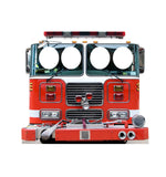 Place Your Face Cartoon Firetruck Standup #2546 Gallery Image