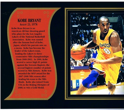 Kobe Bryant commemorative