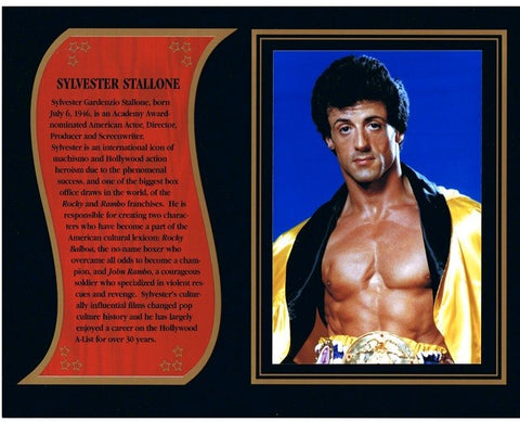 Sylvester Stallone commemorative