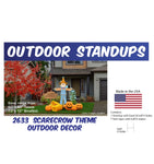 Scarecrow Theme Outdoor Cutout Decor #2633