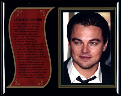 Leonardo DiCaprio Commemorative
