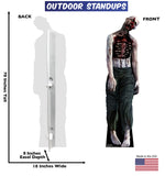 Zombie Man Outdoor Cutout *2641 Gallery Image