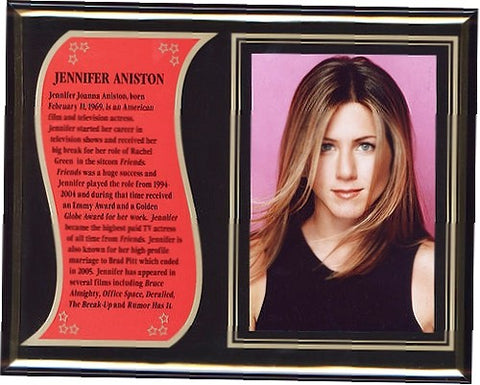 Jennifer Aniston commemorative