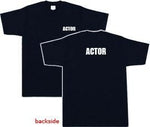 Actor T-shirt - Black