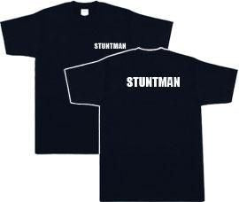 Stuntman T-shirt -  Black