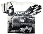 Kids Hollywood  Collage T-shirt (White)