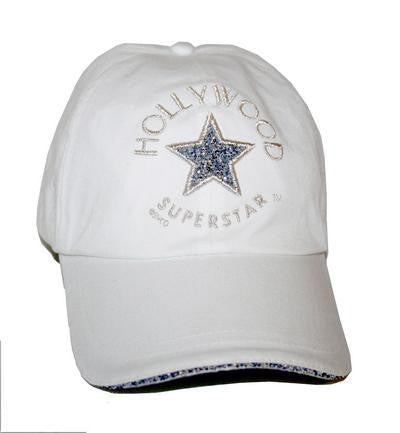 White Hollywood Superstar cap