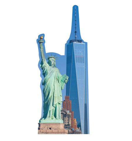 New York Skyline Life-size Cardboard Cutout #2887