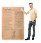 We The People US Constitution Life-size Cardboard Cutout #2902