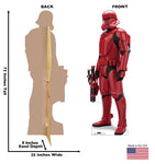 Sith Jet Trooper Cutout from Star Wars IX *2982