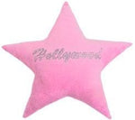 Hollywood Star Studded Plush Pillow - Pink