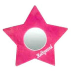 Plush Star Mirror  -Pink