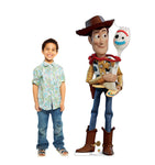 Woody and Forky from the Disney, Pixar film Toy Story 4 Cardboard Cutout *2994