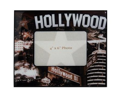 Hollywood Wood Sepia Picture frame