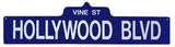 Hollywood Blvd. Street Sign Gallery Image