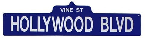 Hollywood Blvd. Street Sign