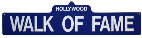 Walk of Fame Street Sign