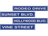 Hollywood Street Signs Package Gallery Image