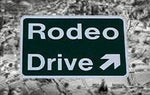 Rodeo Dr. Freeway Sign