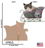 Grumpy Cat Christmas Cardboard Cutout *3048 Gallery Image