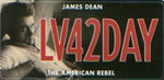 James Dean License Plate