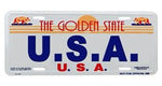 USA Licence Plate