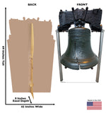Liberty Bell Life-size Cardboard Cutout #3106 Gallery Image