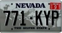 Nevada Navy on Silver (NV-101)